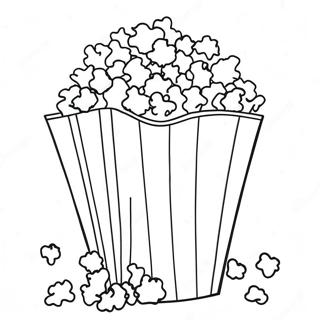 Popcorn Coloring Page 2727-2219