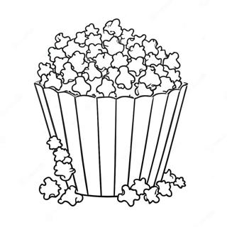 Popcorn Coloring Page 2727-2220