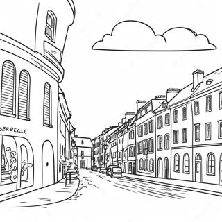 Europe Coloring Pages