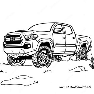 Toyota Tacoma Coloring Page 27333-24916