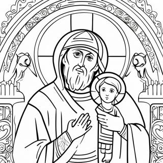 Orthodox Coloring Page 27363-24938