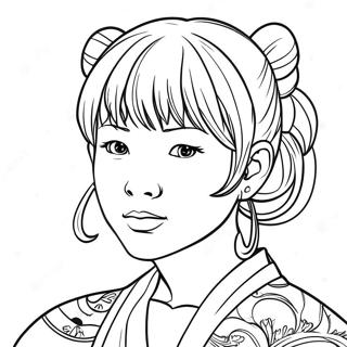 Giyu Tomioka Coloring Page 27383-24956