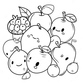 Colorful Blox Fruits Characters Coloring Page 2738-2232