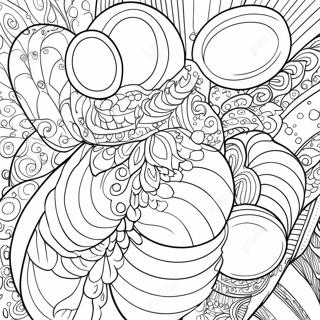 Oval Shapes Coloring Page 27403-24970