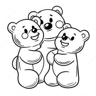 Gummy Bears Coloring Page 27413-24978