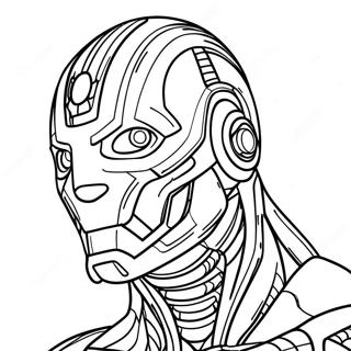 Ultron Coloring Pages