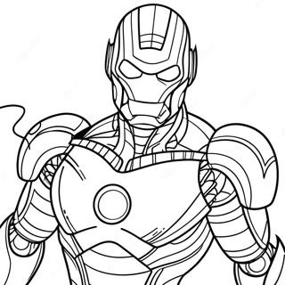 Ultron In Battle Armor Coloring Page 27424-24989