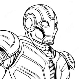 Ultron In Battle Armor Coloring Page 27424-24991