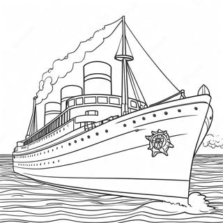 Britannic Coloring Pages