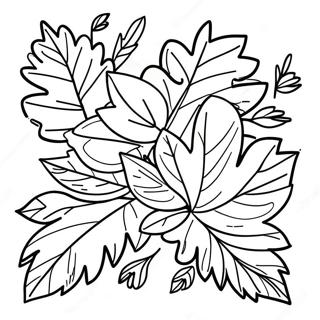 Kids Fall Coloring Pages