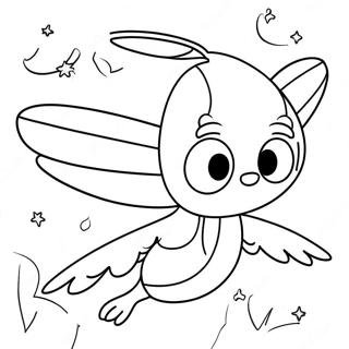 Barry B Benson Flying Coloring Page 27494-25045