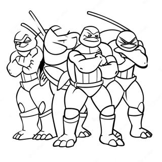 Rise Of The Tmnt Coloring Page 27503-25052