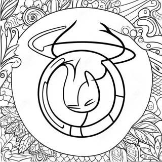 Miami Heat Logo Coloring Page 27543-25076