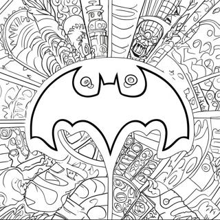 Batman Logo Coloring Page 27553-25083