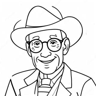 Happy Birthday Grandpa Coloring Page 27573-25098