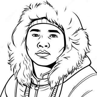 Eskimos Coloring Pages