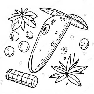 Drug Stoner Coloring Page 27613-25130