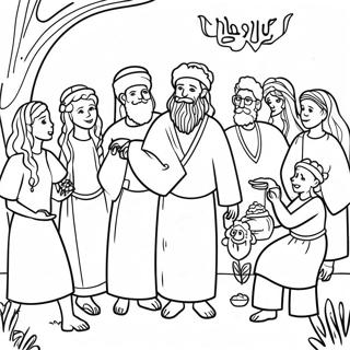 Shavuot Celebration Coloring Page 27623-25138