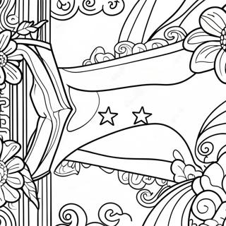 Vibrant Cuba Flag Coloring Page 27654-25165