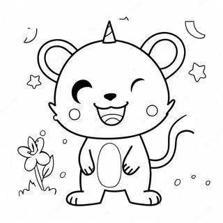 Pinkfong Coloring Pages