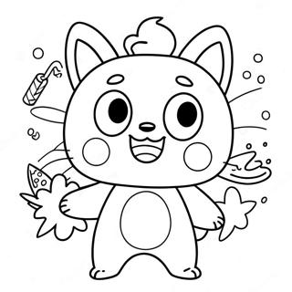 Pinkfong Coloring Page 2767-2251