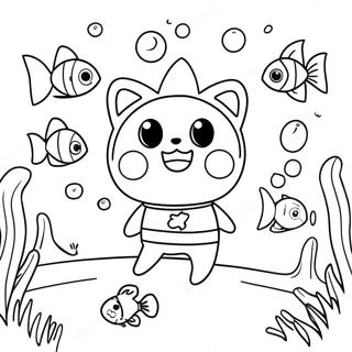 Pinkfong And Friends Underwater Adventure Coloring Page 2768-2254