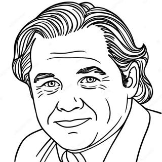 Famous Hollywood Actors Coloring Page 27724-25223