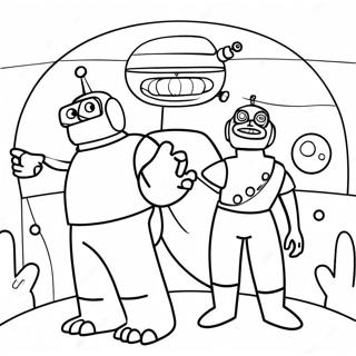 Futurama Coloring Page 27733-25226