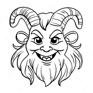 Krampus Coloring Page 27743-25234