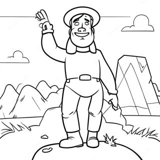 King Of The Hill Coloring Pages