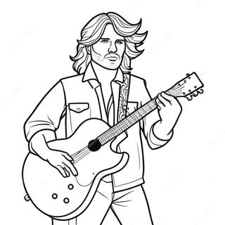 Rockstar Coloring Page 27783-25266