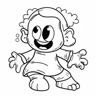 Unspeakable Character In Action Coloring Page 2778-2262