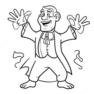 Unspeakable Character In Action Coloring Page 2778-2264