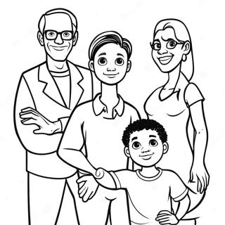 Proud Family Coloring Page 27793-25274