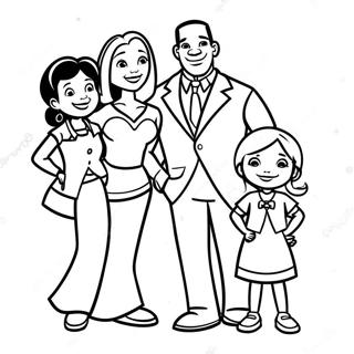 Proud Family Coloring Page 27793-25275