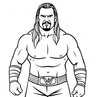 Wwe Coloring Page 27833-25308