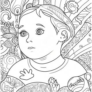 Autism Awareness Coloring Page 2787-2266