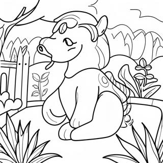 Garten Of Ban Ban 4 Coloring Page 27954-25395