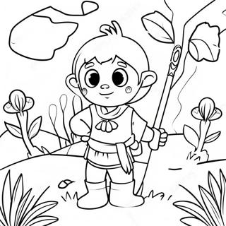 Garten Of Ban Ban 4 Character Adventure Coloring Page 27955-25397