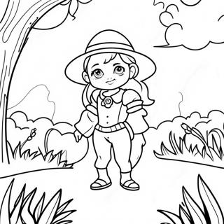 Garten Of Ban Ban 4 Character Adventure Coloring Page 27955-25399