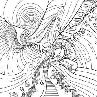 Colorful Twists And Turns Adventure Coloring Page 27965-25405