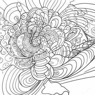 Colorful Twists And Turns Adventure Coloring Page 27965-25406