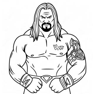 Wwe Coloring Page 2797-2275