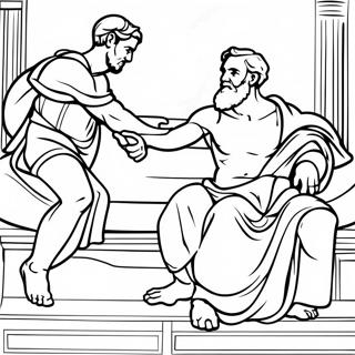 Sistine Chapel Coloring Page 27984-25420