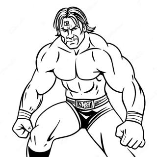 Dynamic Wwe Wrestler Action Coloring Page 2798-2277