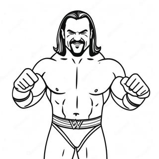 Dynamic Wwe Wrestler Action Coloring Page 2798-2278