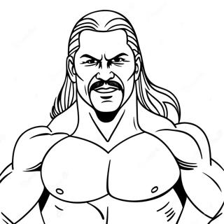 Dynamic Wwe Wrestler Action Coloring Page 2798-2280