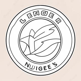 Denver Nuggets Logo Coloring Page 28004-25436