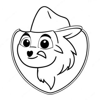 Denver Nuggets Mascot Coloring Page 28005-25437