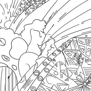 Vibrant State Flags Coloring Page 28015-25446